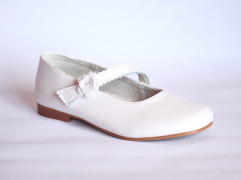 Zapato de Comunión niña Blanco.