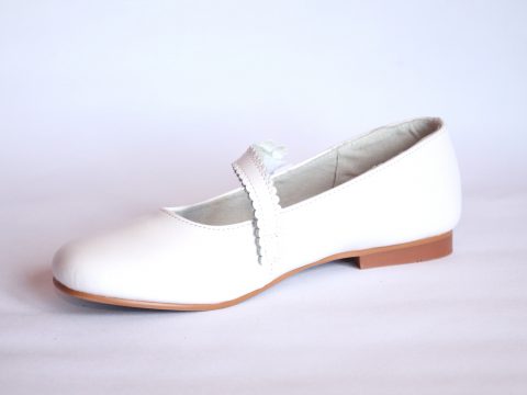 Zapato de Comunión niña Blanco.