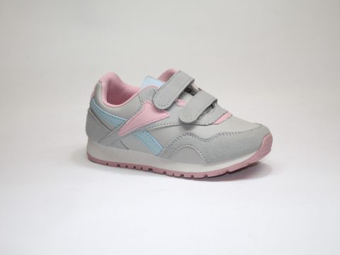 Zapatilla deportiva niña cierre velcro.