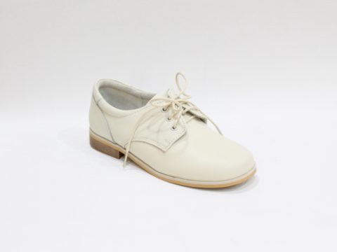 Zapato ceremonias niño Beige.