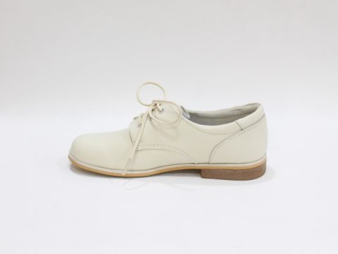 Zapato ceremonias niño Beige.